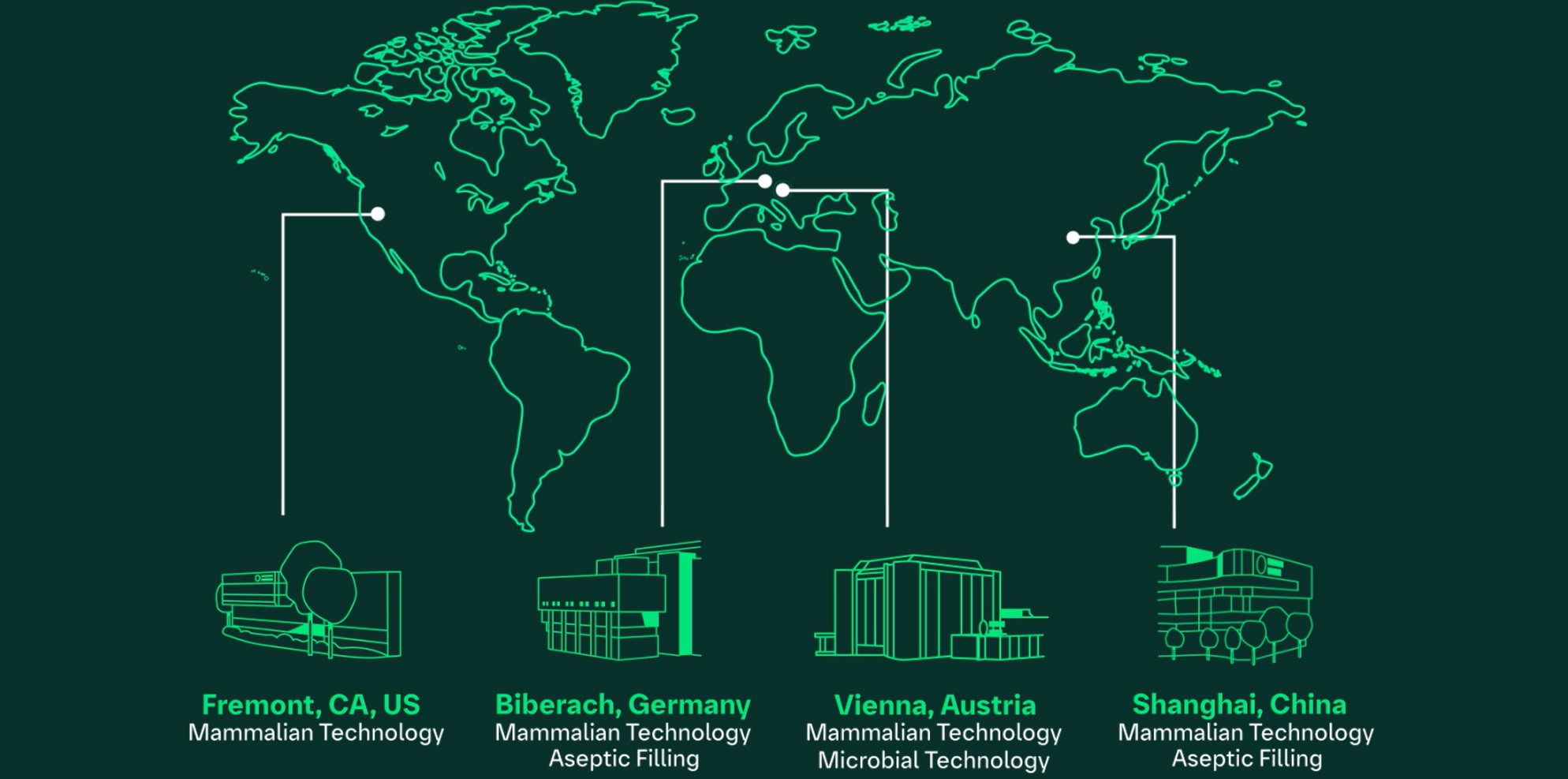 Biopharmaceutical Contract Management worldmap